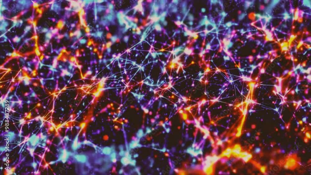 A vibrant abstract representation of interconnected networks resembling neural pathways. A vibrant abstract representation of interconnected networks resembling neural pathways.