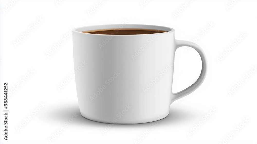 White coffee mug isolated on a solid white background. isolated on a solid white background. Illustrations
White coffee mug isolated on a solid white background. isolated on a solid white background. Illustrations
