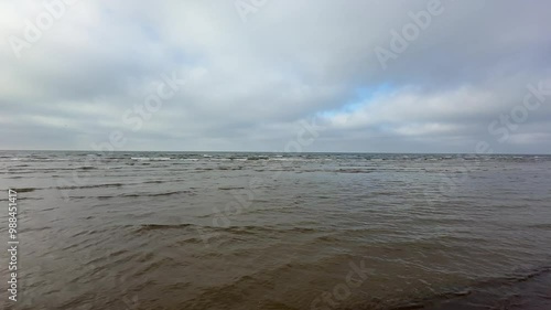 baltic sea beach summer waves jurmala latvia