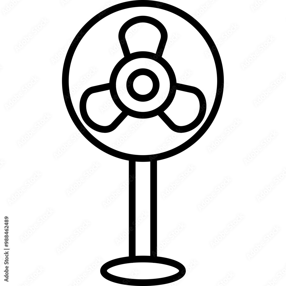 Obraz premium Fan Icon