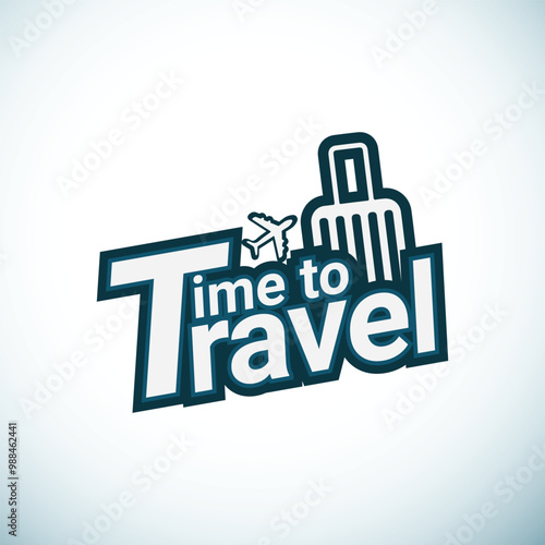 Travel agency vector logo template Design