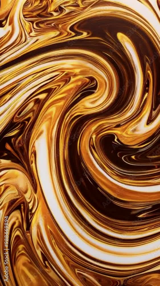 A swirling abstract pattern in warm tones of brown and cream. A swirling abstract pattern in warm tones of brown and cream.