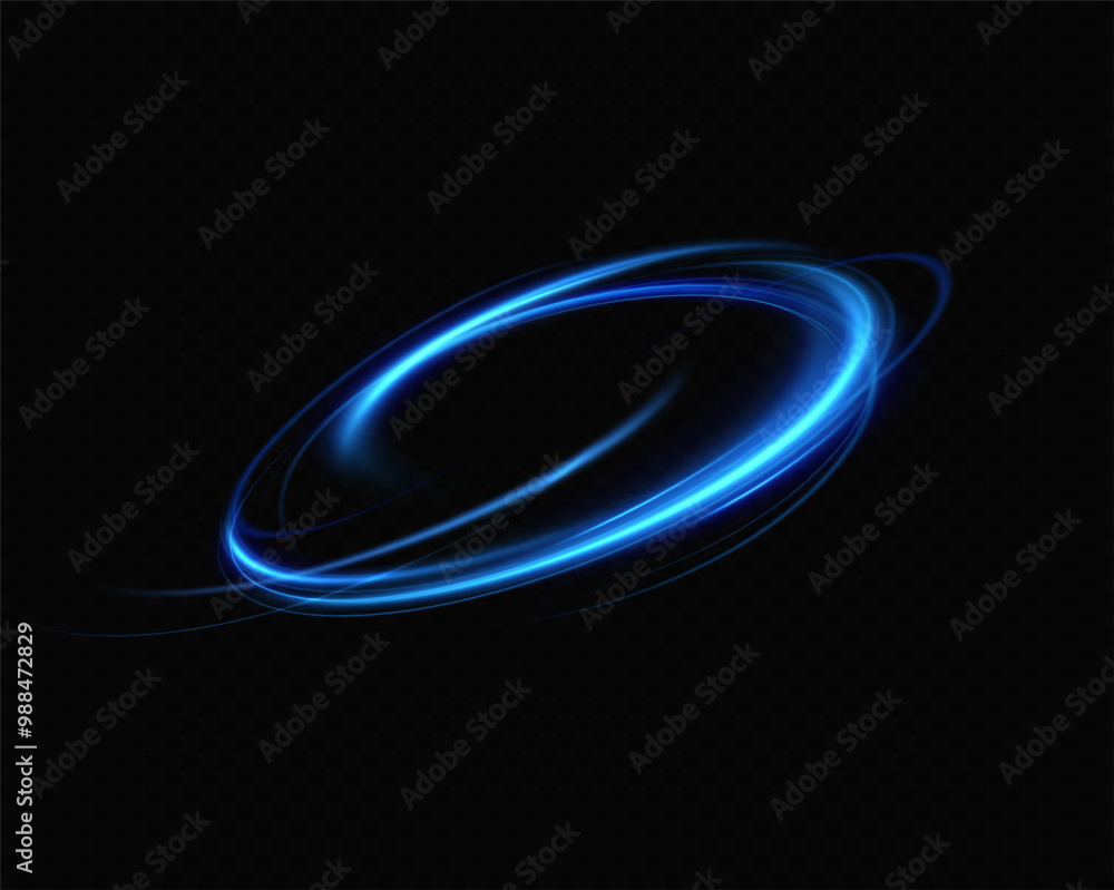 Blue neon ring. Glowing circle. Glow effect. Round light frame. abstract light lines of movement and speedAbstract light lines of movement and speed. light blue ellipse. Blue neon ring. Glowing circle. Glow effect. Round light frame. abstract light lines of movement and speedAbstract light lines of movement and speed. light blue ellipse.
