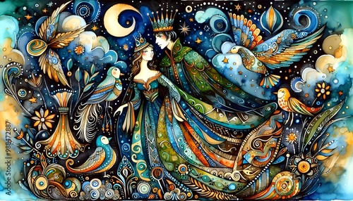 Wallpaper Mural "Cuentos de Ensueño y Magia" Torontodigital.ca