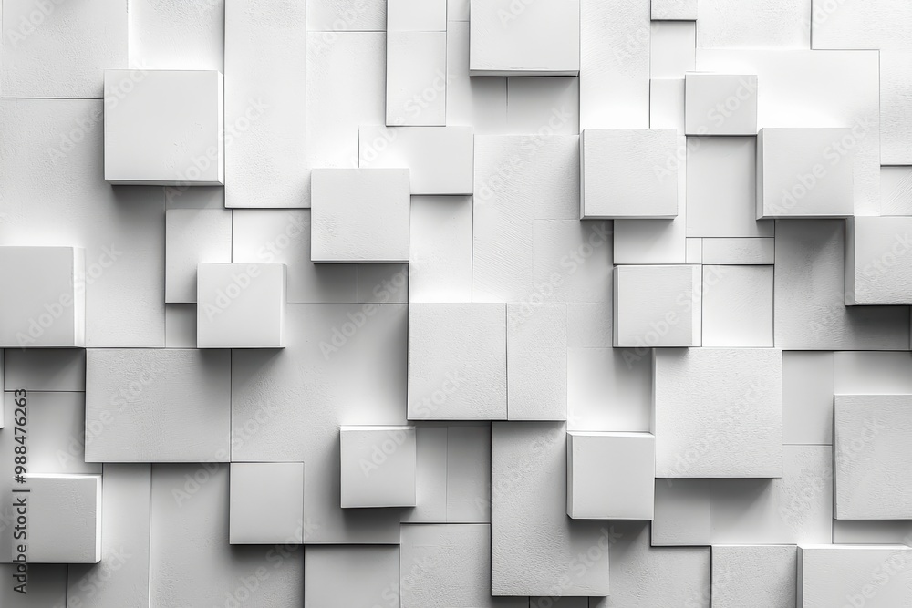 White background with squares White background with squares