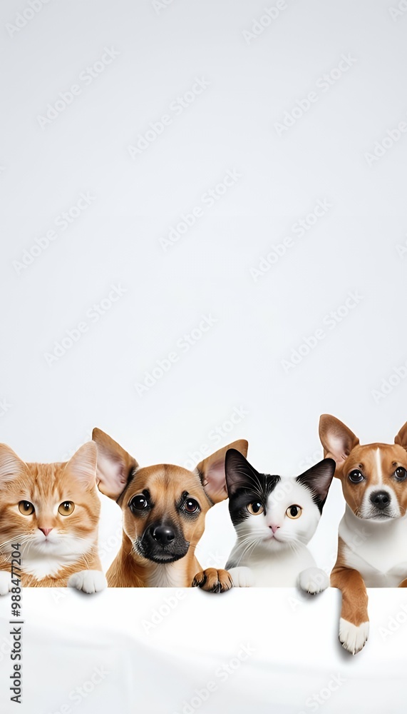 concept pet cats banner white out cute dogs advertising funny peeking blank clinic veterinary supplies cat dog looking peeking copy space blank white pet animal domestic cute funny kitten young concept pet cats banner white out cute dogs advertising funny peeking blank clinic veterinary supplies cat dog looking peeking copy space blank white pet animal domestic cute funny kitten young