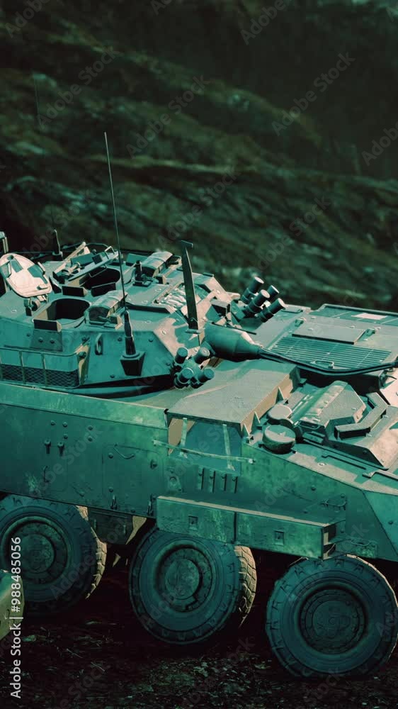 old military vehicle in Afghanistan mountains old military vehicle in Afghanistan mountains
