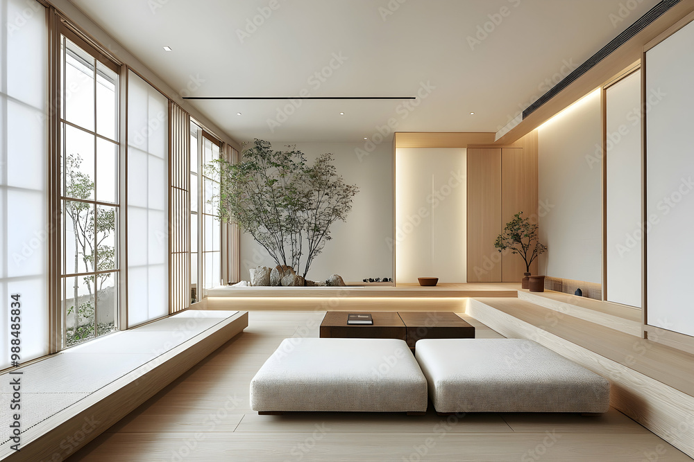 Modern Japanese Living Room Interior Design Modern Japanese Living Room Interior Design