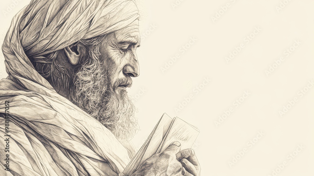 Determined to Rebuild: A Biblical Illustration of Nehemiah Holding the King’s Letters, Focused on Facing the Challenges in Jerusalem Determined to Rebuild: A Biblical Illustration of Nehemiah Holding the King’s Letters, Focused on Facing the Challenges in Jerusalem