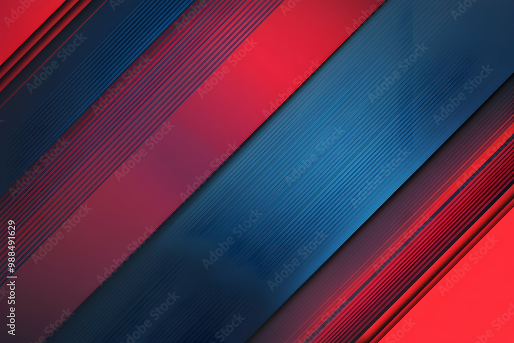 Abstract Background with Red and Blue Diagonal Stripes Abstract Background with Red and Blue Diagonal Stripes