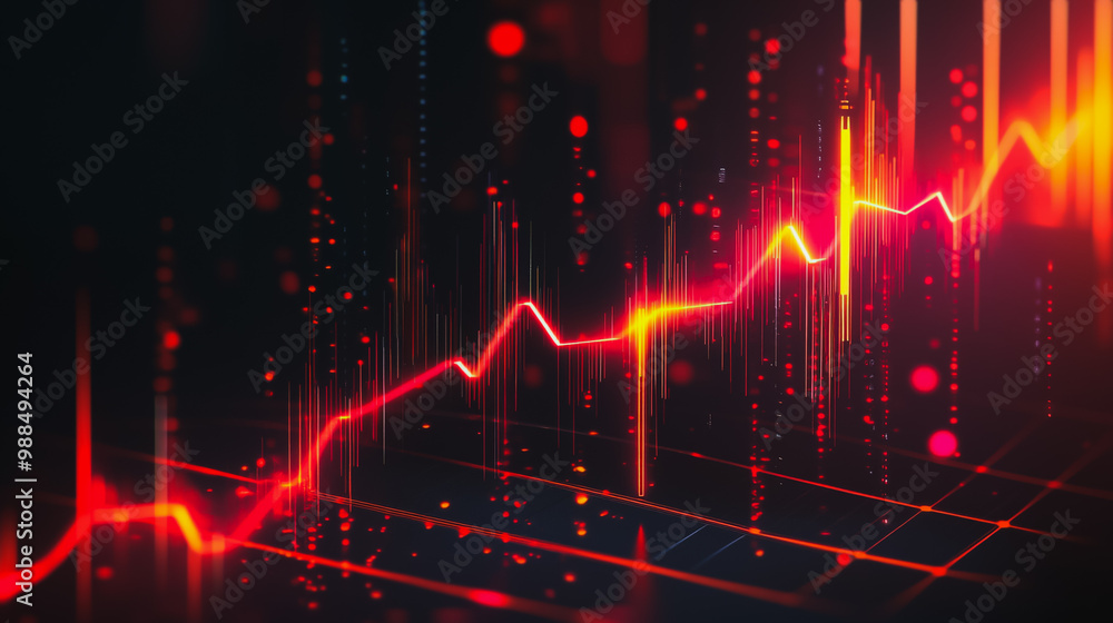 Abstract business black background with Colorful charts and graphs with statistics to innovative analyze business potential and forecast future development of companies growth. Abstract business black background with Colorful charts and graphs with statistics to innovative analyze business potential and forecast future development of companies growth.