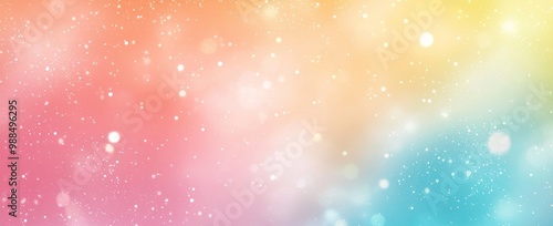 A light grainy background with a pink, blue, and yellow retro summer noise texture with pastel abstract gradients for a banner header