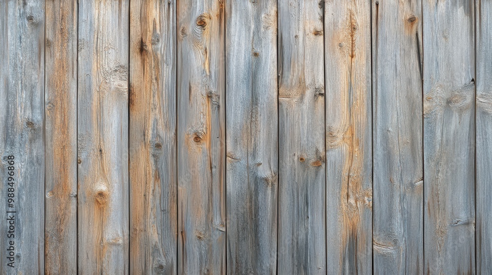 Fototapeta premium Rustic Wooden Boards with Natural Weathered Texture