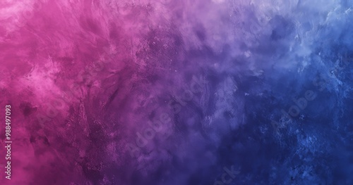 Purple red orange blue black glowing banner header on a dark grainy color gradient background