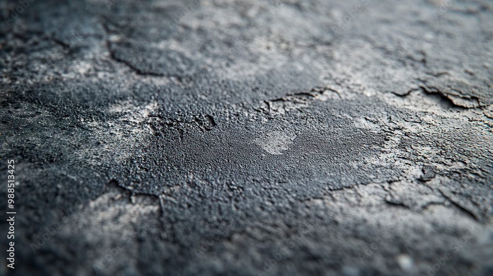 Dark concrete surface showing rough uneven texture Dark concrete surface showing rough uneven texture