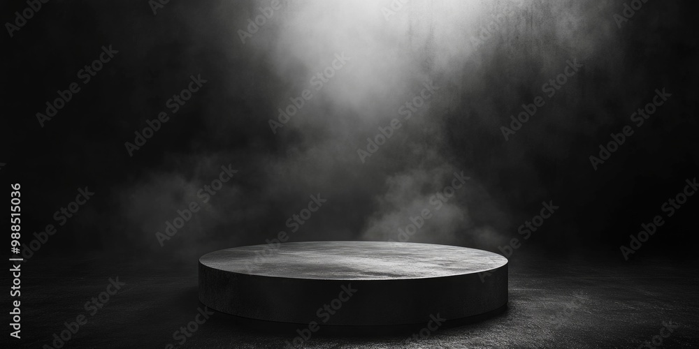 Intriguing smoke ring in monochrome black and white, centered and symbolic. Intriguing smoke ring in monochrome black and white, centered and symbolic.