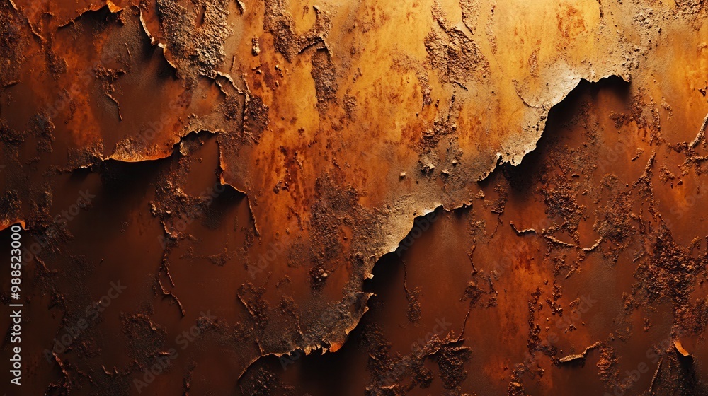 Rusty metal sheet texture showing heavy corrosion Rusty metal sheet texture showing heavy corrosion