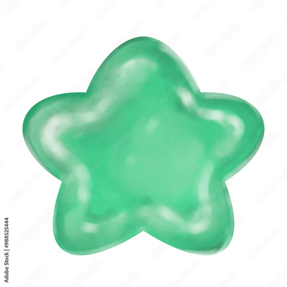 Star Dark Green Jelly 8.3 Star Dark Green Jelly 8.3