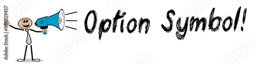 Option Symbol! photo