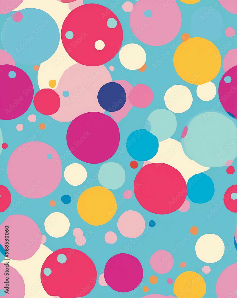 Minimalist polka dots with a twist seamless design pattern Minimalist polka dots with a twist seamless design pattern