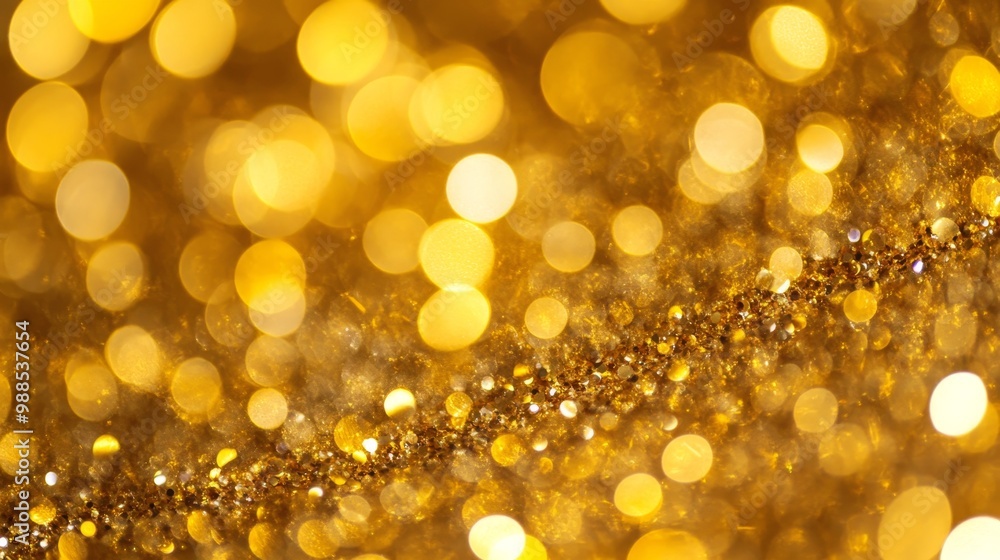 Golden Festive Background. Abstract Twinkling Lights and Sparkling Glitter for Holiday Designs. Golden Festive Background. Abstract Twinkling Lights and Sparkling Glitter for Holiday Designs.