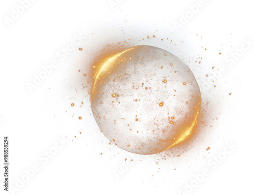 PNG Planet sparkle light glitter planet astronomy universe.