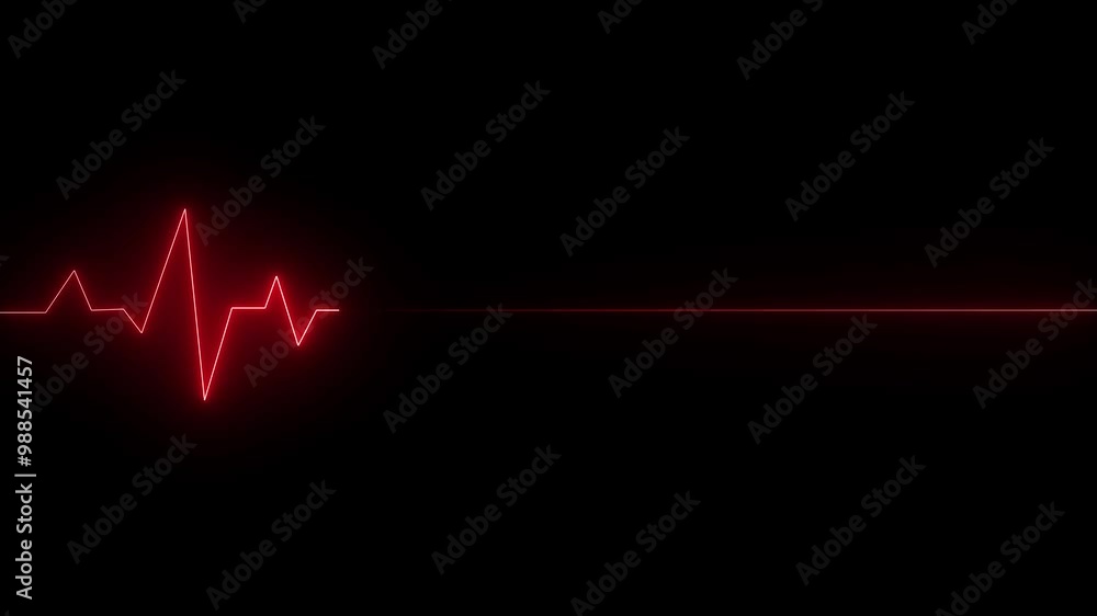 Cardiogram cardiograph oscilloscope screen red Cardiogram cardiograph oscilloscope screen red