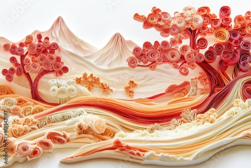 Paper Art Close Up