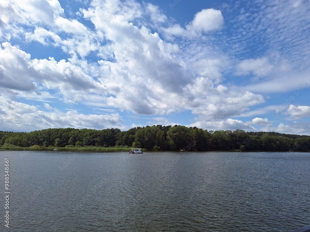 Hausboot auf dem Plauer See Hausboot auf dem Plauer See