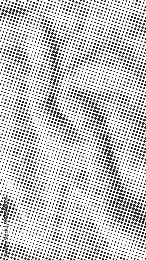 Abstract halftone black and white background Abstract halftone black and white background