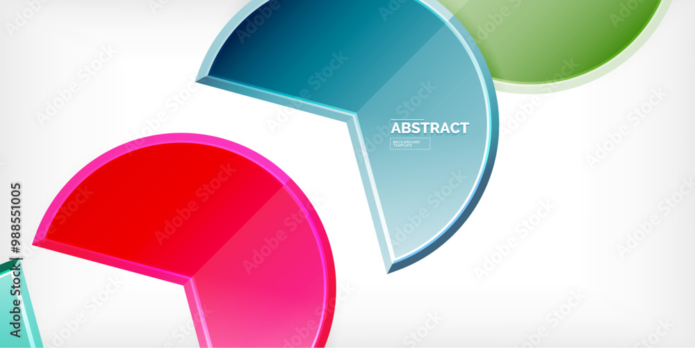 Trendy round shapes with triangular angle design element. Vector Illustration For Wallpaper, Banner, Background, Card, Book Illustration, landing page Trendy round shapes with triangular angle design element. Vector Illustration For Wallpaper, Banner, Background, Card, Book Illustration, landing page