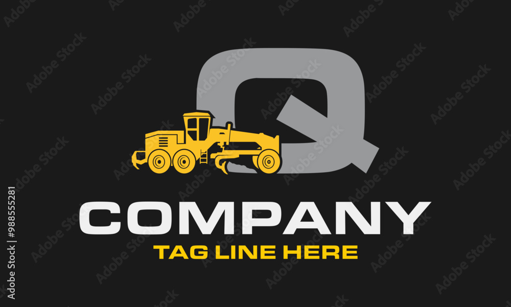The Grader Letter Q Logo Design The Grader Letter Q Logo Design
