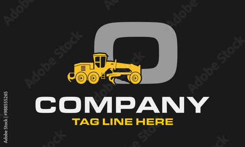 The Grader Letter O Logo Design