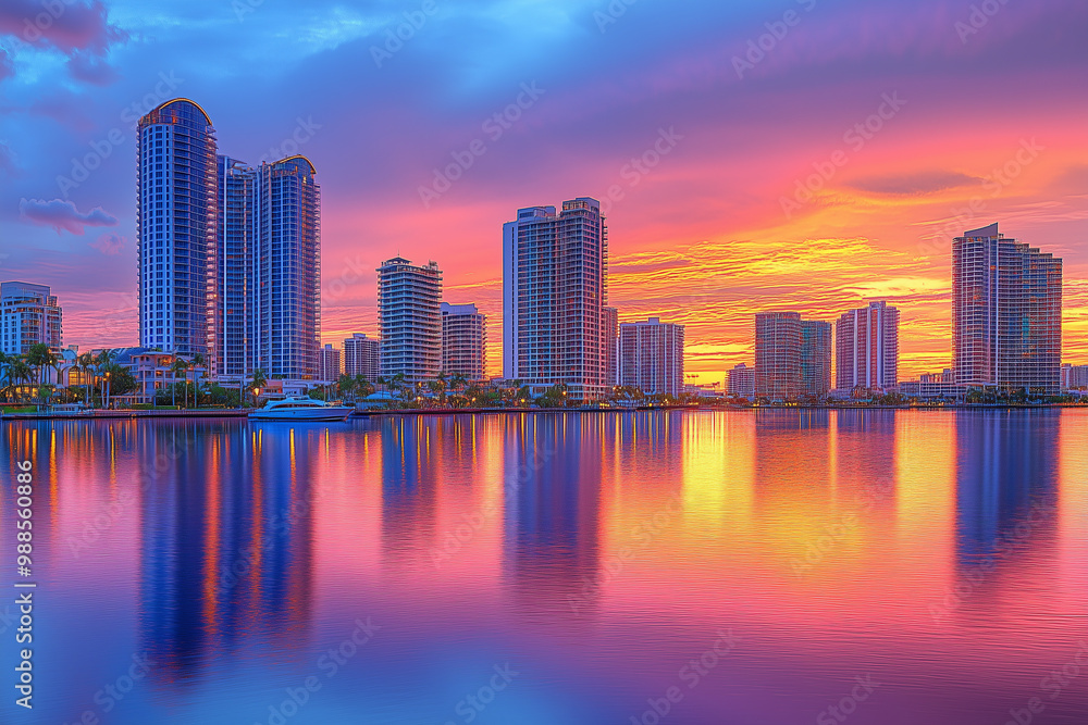 Fototapeta premium 도시 풍경