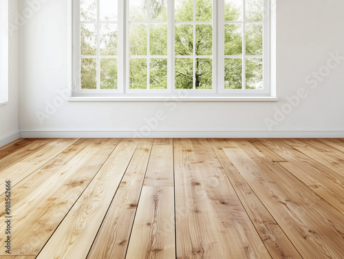 Empty living room of a house 