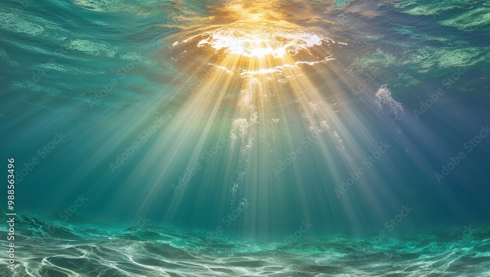 underwater scene with a transparent aqua textured background, resembling the surface of a calm ocean or a serene swimming pool underwater scene with a transparent aqua textured background, resembling the surface of a calm ocean or a serene swimming pool