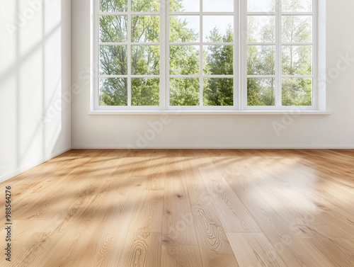 Wallpaper Mural Empty room with white walls and cabinet Torontodigital.ca