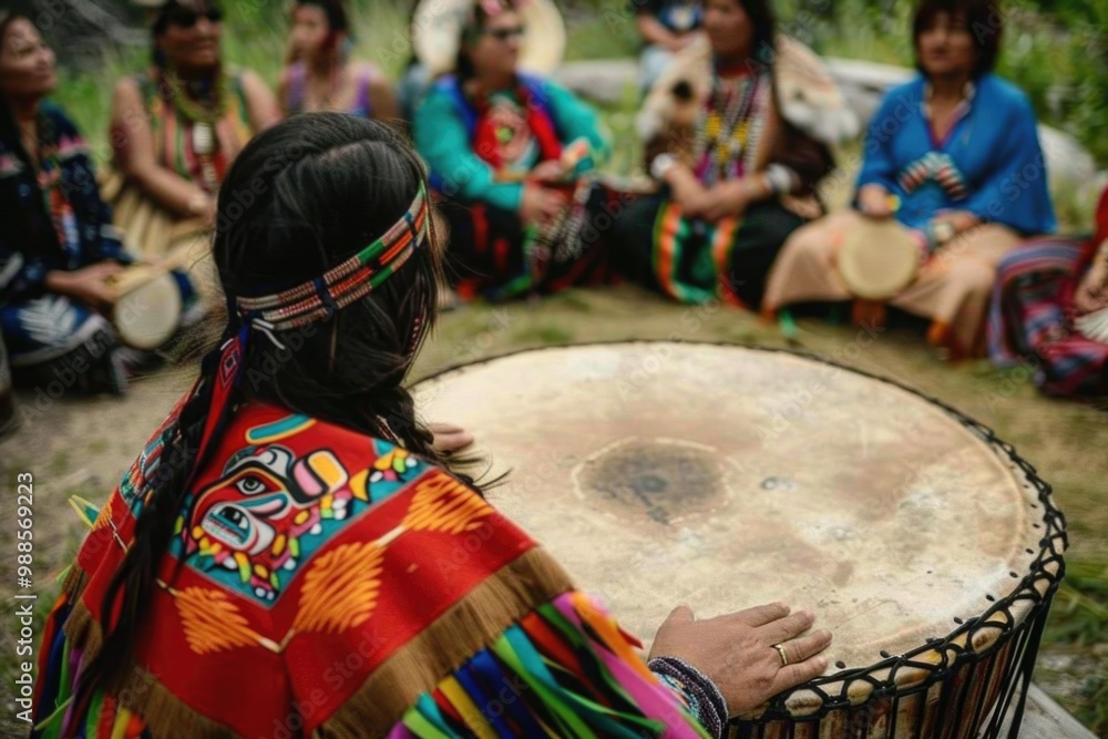 Drumming circles at indigenous cultural museums Drumming circles at indigenous cultural museums