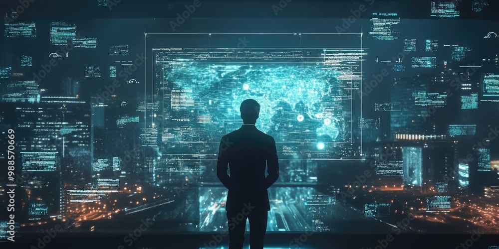Digital transformation conceptual Digital transformation conceptual
