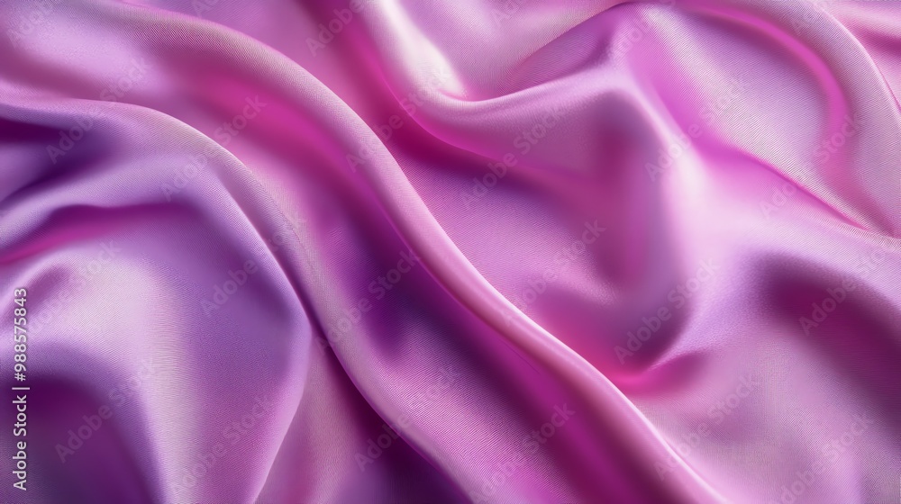A soft and silky, purple fabric with gentle folds and a slight sheen. A soft and silky, purple fabric with gentle folds and a slight sheen.