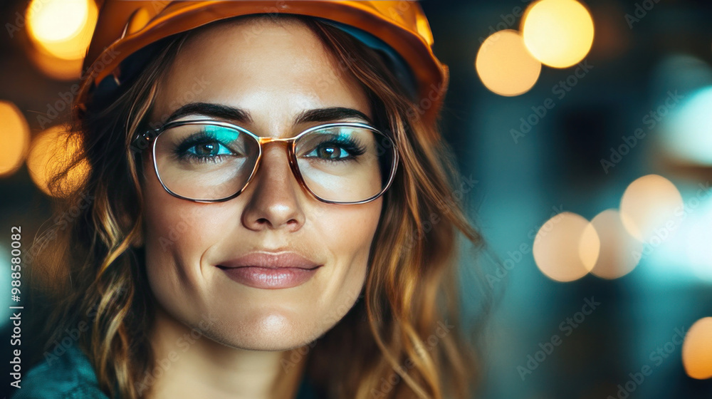 A female engineer in waste management, reviewing sustainability reports on a tablet, surrounded by green technology and innovation A female engineer in waste management, reviewing sustainability reports on a tablet, surrounded by green technology and innovation
