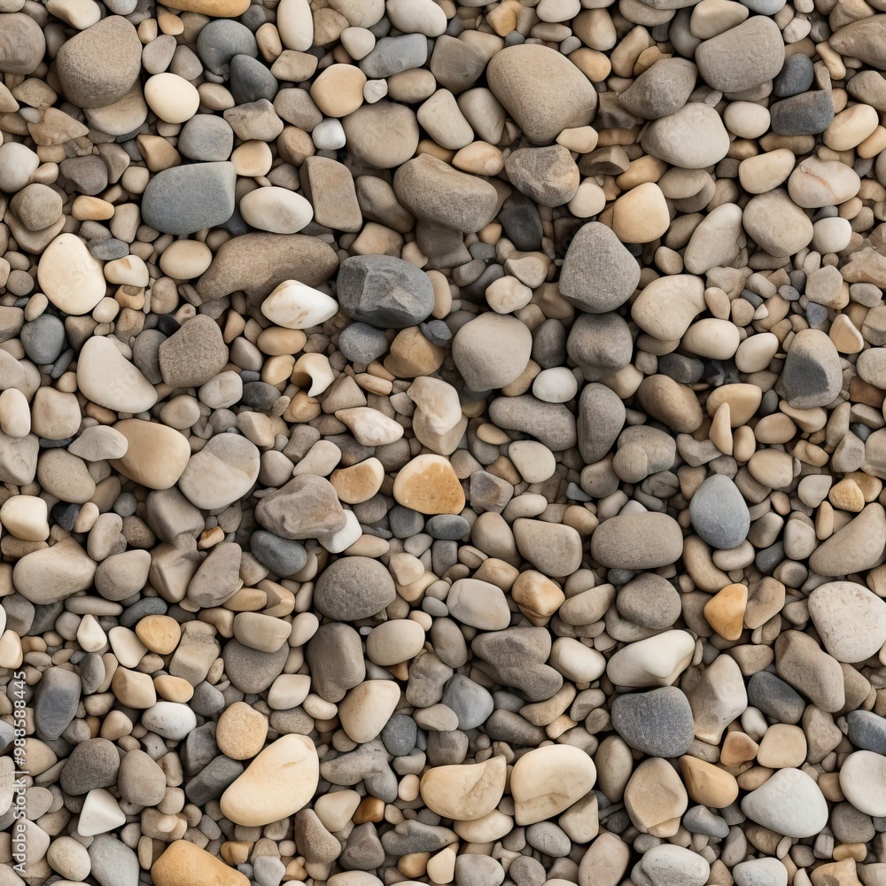 Heap of Sand, Gravel, Pebbles and Concrete Mix for Construction Closeup, Sandy Ground with Small Stones Heap of Sand, Gravel, Pebbles and Concrete Mix for Construction Closeup, Sandy Ground with Small Stones