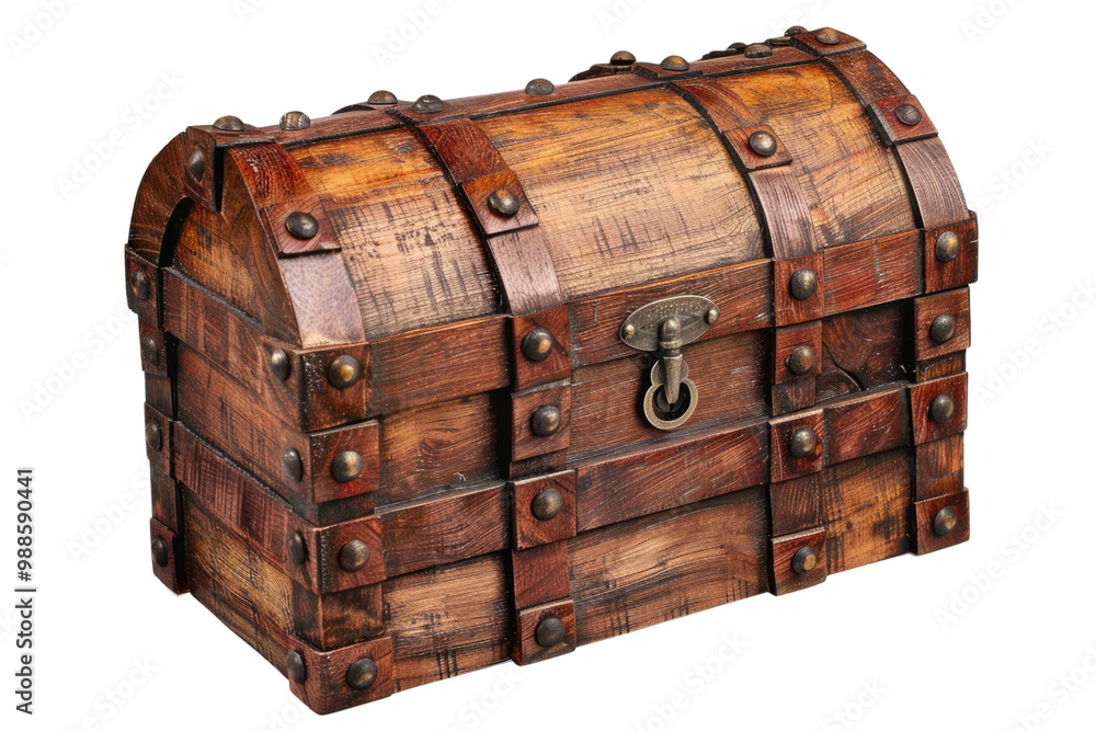 old wooden treasure box isolated on white or transparent png old wooden treasure box isolated on white or transparent png