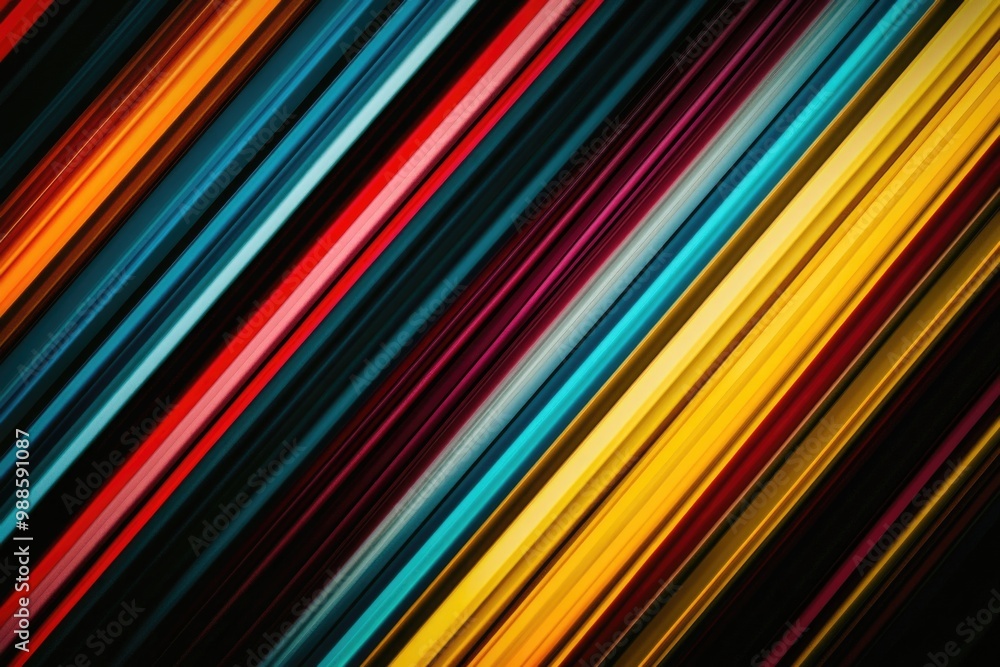 Obraz premium Multicolored Striped Background