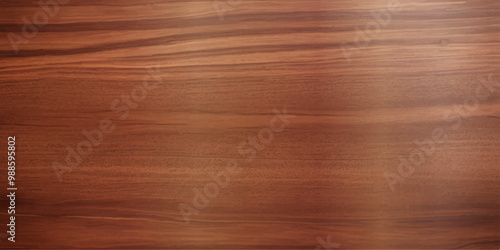 A close up of high gloss lacquered wood paneling with a deep rich brown color the reflective surf.deep  brow wood planks with natural texture, wooden retro background, light wooden background, table 
