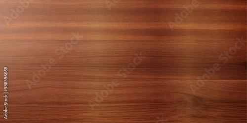 A close up of high gloss lacquered wood paneling with a deep rich brown color the reflective surf.deep  brow wood planks with natural texture, wooden retro background, light wooden background, table 
