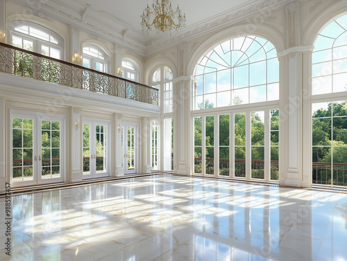 Living room in mansion