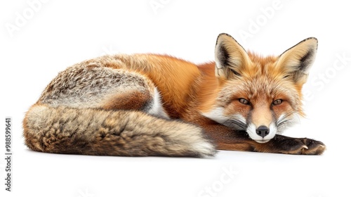 Wallpaper Mural An isolated animal image on a pure white background. The animal has distinct features and a unique charm. Its pose and expression capture attention. The white background makes the animal stand out cle Torontodigital.ca