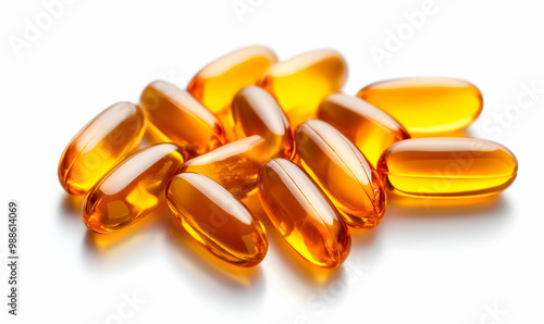 Oil filled capsules, softgel of food supplements, fish oil, omega 3