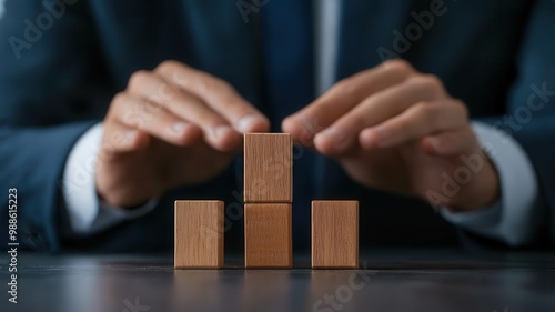 Close-up of hands creating a business continuity plan, symbolizing long-term strategies to ensure business survival after a crisis Business continuity, Crisis recovery